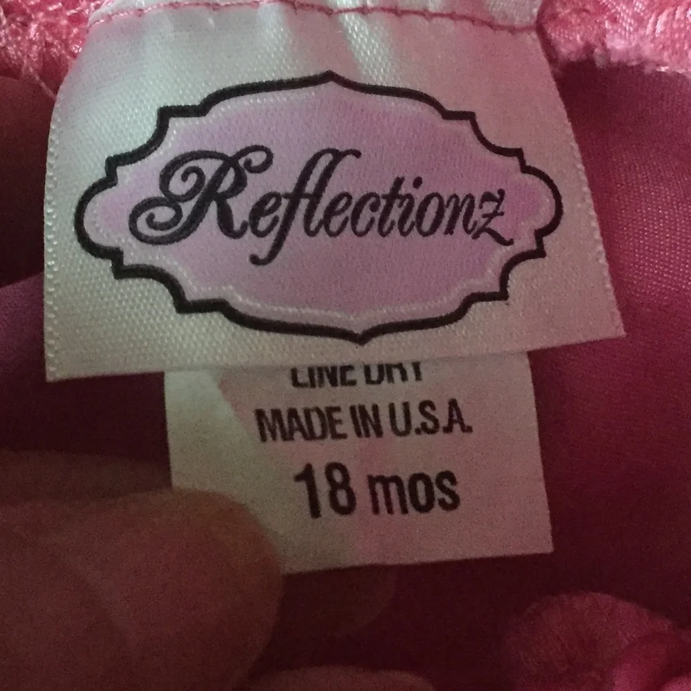 Reflections pink glitter tutu 18 M